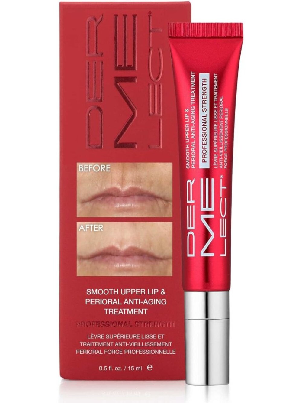 Smooth Upper Lip & Perioral Anti-Aging Treatment - Professional Strength 15ml